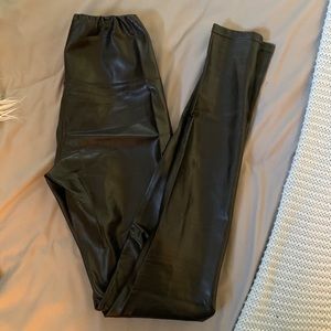 Wilfred Free leather leggings